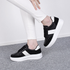 [GIRLS GOOB] Women's Lace Up Casual Comfort Sneakers, Classic Fashion Shoes, Synthetic Leather + Suede - Made in KOREA